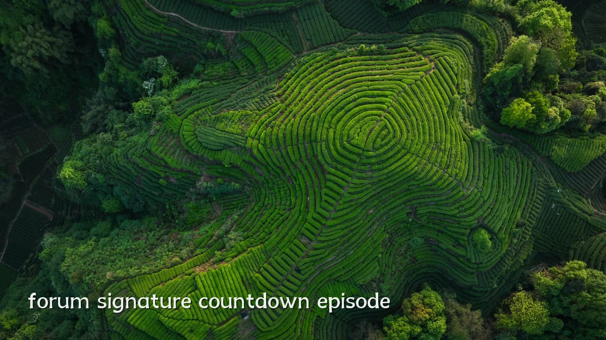 forum signature countdown episode