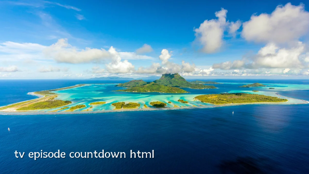 tv episode countdown html