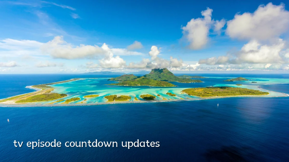tv episode countdown updates