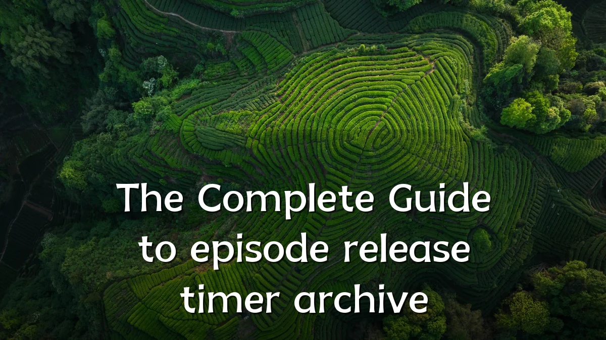 The Complete Guide to episode release timer archive