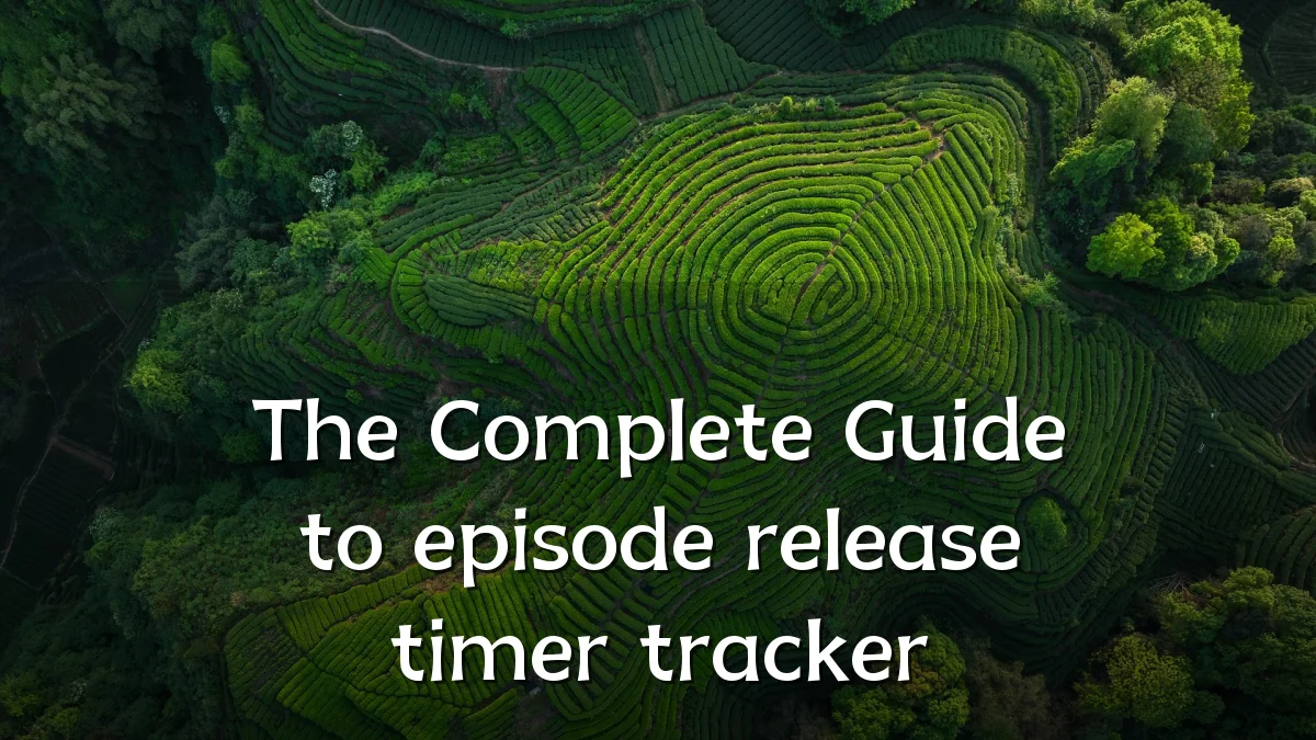 The Complete Guide to episode release timer tracker