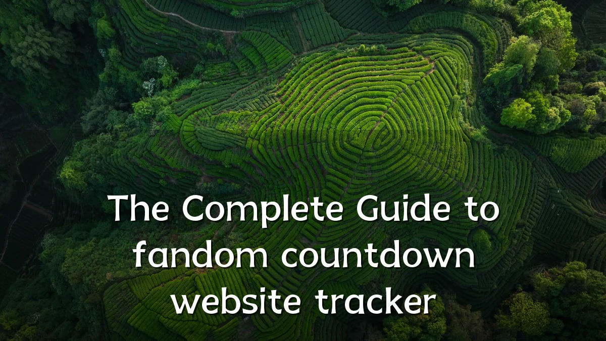 The Complete Guide to fandom countdown website tracker