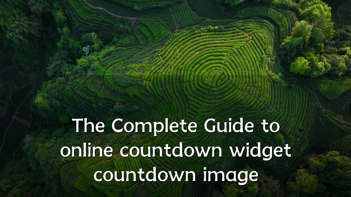 The Complete Guide to online countdown widget countdown image