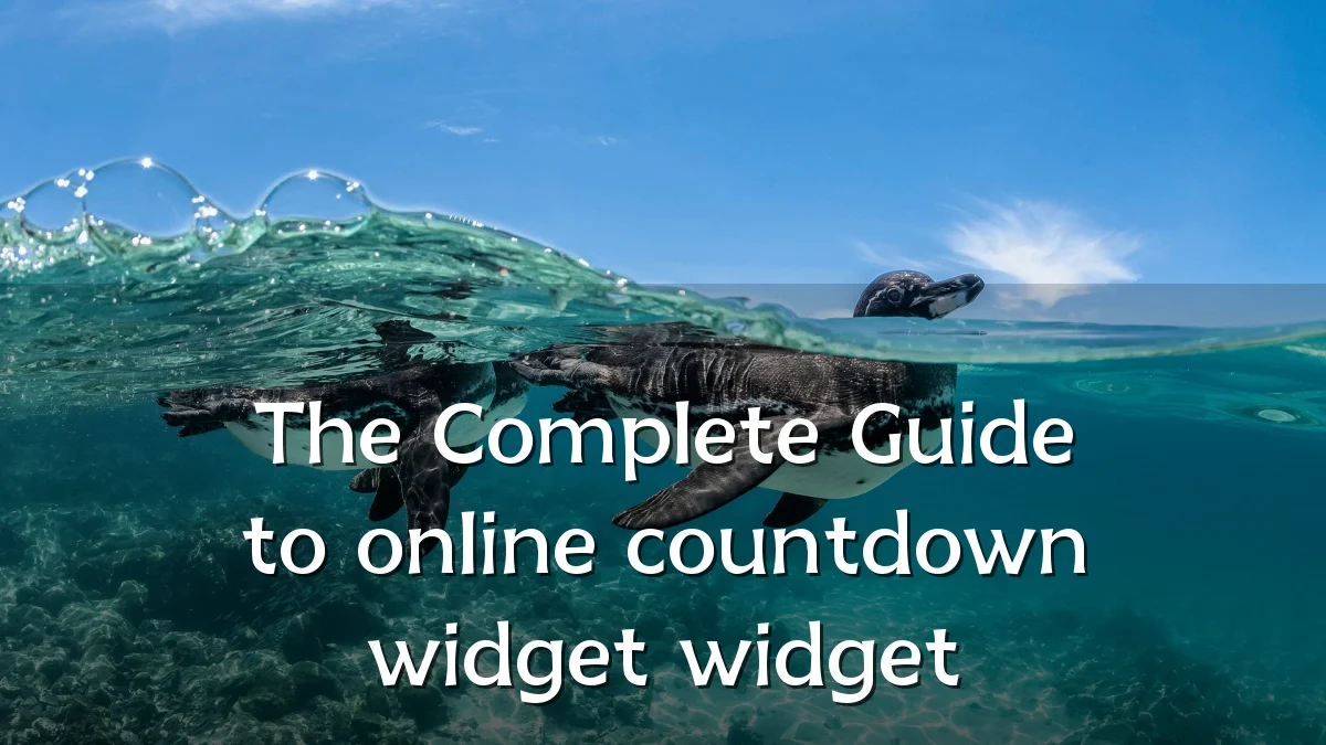 The Complete Guide to online countdown widget widget