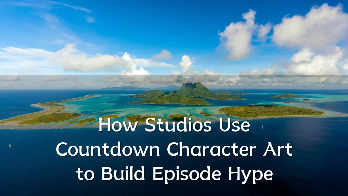 How Studios Use Countdown Character Art to Build Episode Hype