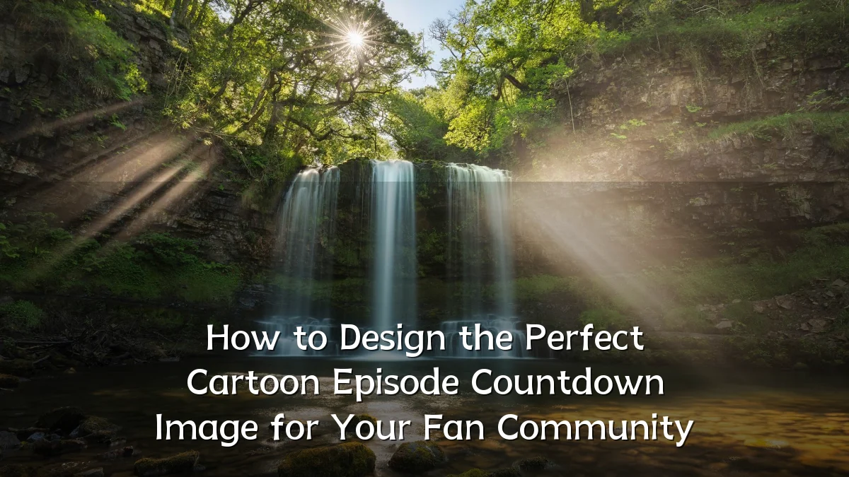 How to Design the Perfect Cartoon Episode Countdown Image for Your Fan Community