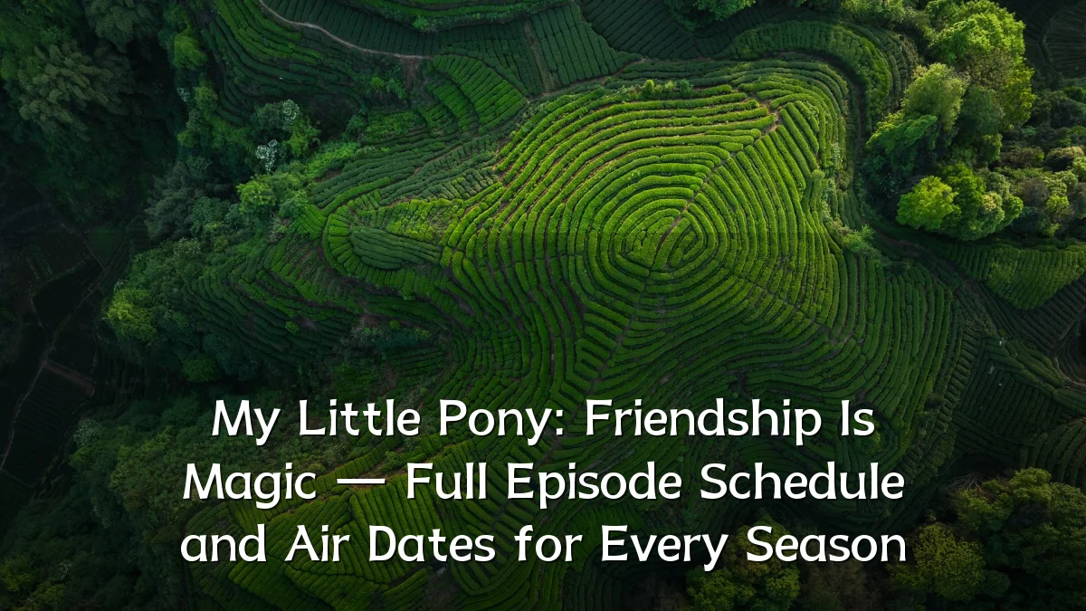 My Little Pony: Friendship Is Magic — Full Episode Schedule and Air Dates for Every Season