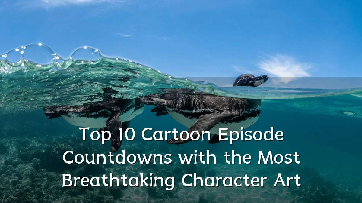 Top 10 Cartoon Episode Countdowns with the Most Breathtaking Character Art