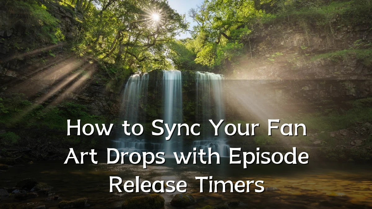 How to Sync Your Fan Art Drops with Episode Release Timers