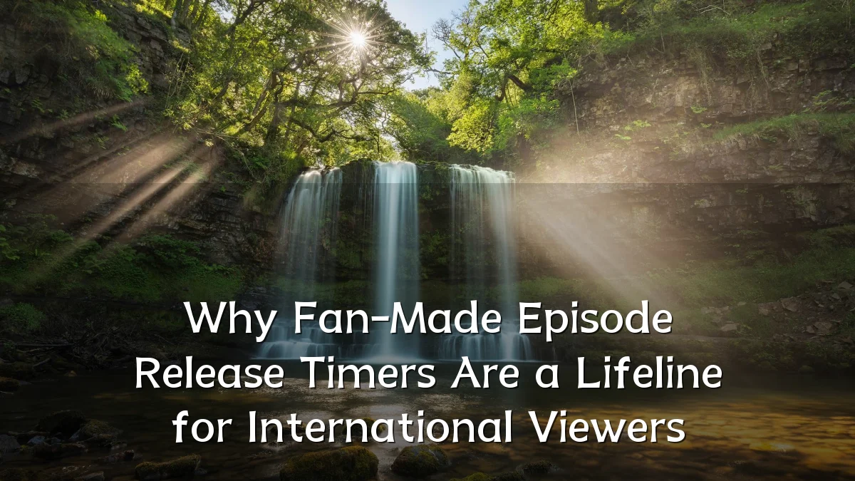 Why Fan-Made Episode Release Timers Are a Lifeline for International Viewers